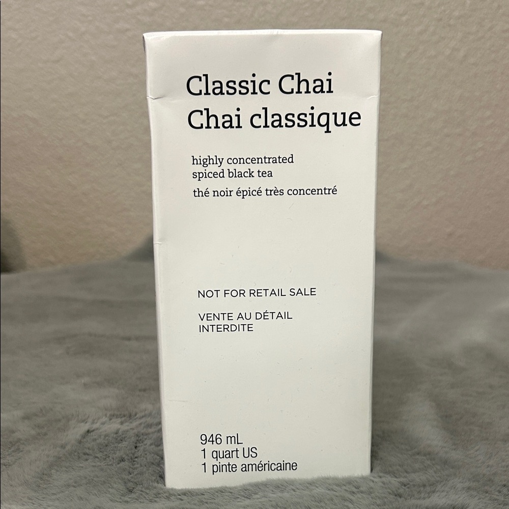 Starbucks Classic Chai – White